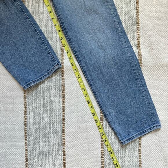 Madewell The Perfect Vintage Straight Jeans in Reinhart Wash Women’s Size 23 - Picture 6 of 13